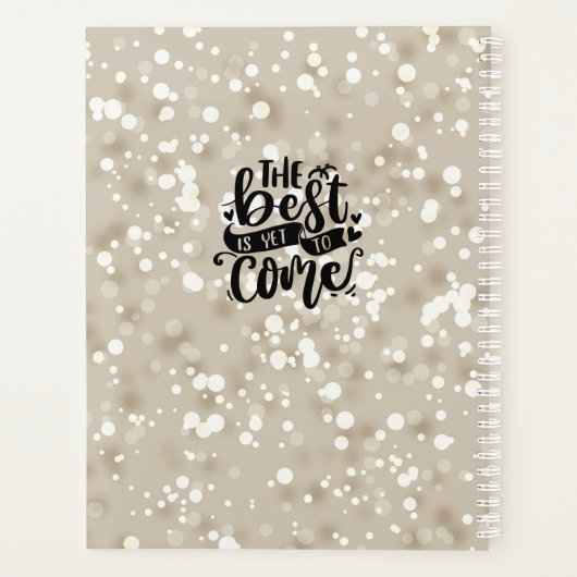 Das Beste ist schon oder kommt, Hochzeitsplaner Planer (Rückseite)