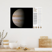 Das Beste Jupiter-Portrait: 2005 Poster (Küche)
