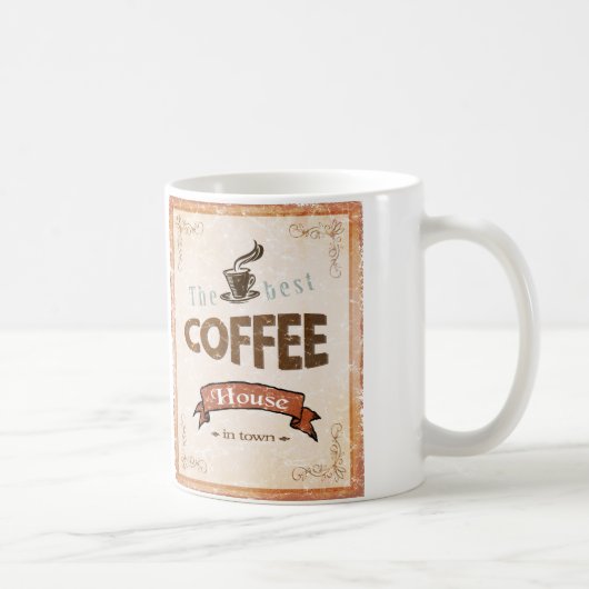 Das beste Kaffeehaus Kaffeetasse (Rechts)