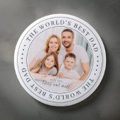 Das beste klassische Foto der Welt für Vater Button