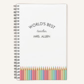 Das beste LehrerNotebook der Welt Notizblock (Vorderseite)