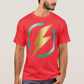 Das beste Lightning Strike Logo T-Shirt