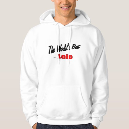 Das beste Lolo der Welt Hoodie (Vorderseite)