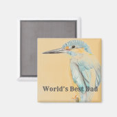 Das beste Magnet für Vater der Welt (Vorderseite/Rückseite)