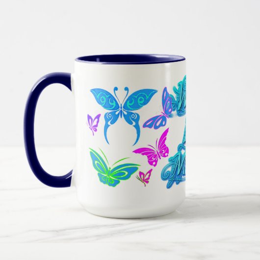 Das beste Mamaw der Welt Tasse (Links)