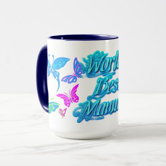 Das beste Mamaw der Welt Tasse (Vorderseite Links)