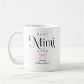 Das beste Mimi-Geschenk von den Enkelkindern Kaffeetasse (Links)