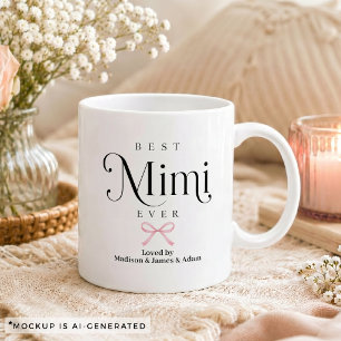Das beste Mimi-Geschenk von den Enkelkindern Kaffeetasse
