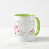 Das beste MUM Mütter Day Gedicht der Welt Rosa Blu Tasse (VorderseiteRechts)