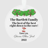 Das beste Nachbarschaftsdekorat der Welt Ornament (Rückseite)