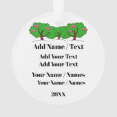 Das beste Nachbarschaftsdekorat der Welt Ornament (Rückseite)