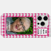 Das beste Nana-Foto aller Zeiten, rosa Herzen Case-Mate iPhone Hülle (Rückseite (Horizontal))