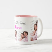 Das beste Nana Foto Tasse Pink der Welt (VorderseiteRechts)