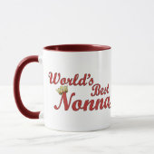 Das beste Nonna der Welt Tasse (Links)