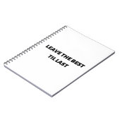 Das beste Notebook verlassen Notizblock (Linke Seite)
