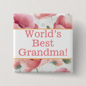 Das beste Oma-Button der Welt Button (Vorderseite)