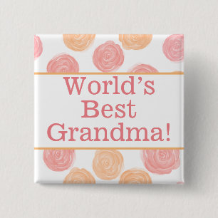 Das beste Oma-Button der Welt Button