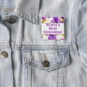 Das beste Oma-Button der Welt Button (Beispiel)