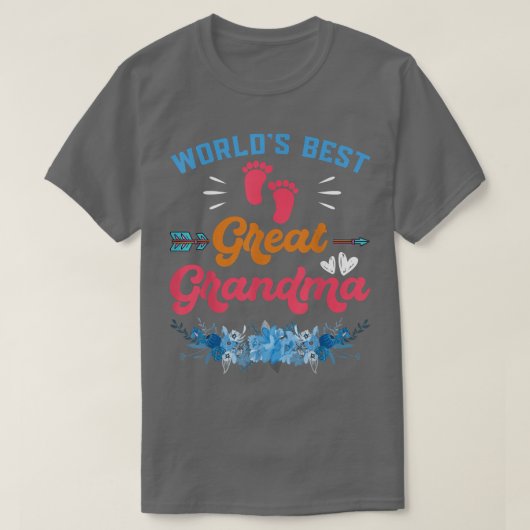 Das beste Oma der Welt für Großes T-Shirt (Design vorne)