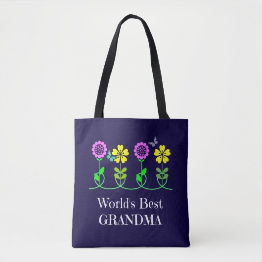 Das beste Oma der Welt, populäres Design Tasche (Vorderseite)