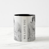 Das beste Oma der Welt seit 20XX Einfaches Chic-Fo Zweifarbige Tasse (Mittel)