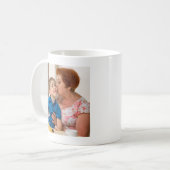 Das beste Oma-Foto der Welt Kaffeetasse (Vorderseite Links)