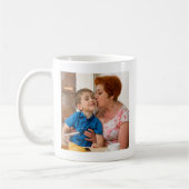 Das beste Oma-Foto der Welt Kaffeetasse (Links)
