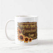 Das beste Oma-Foto der Welt Kaffeetasse (Links)