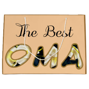 Das beste Oma-Geschenktüte Große Geschenktüte