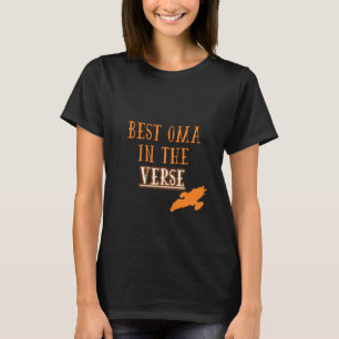 Das beste Oma in der Verse T-Shirt