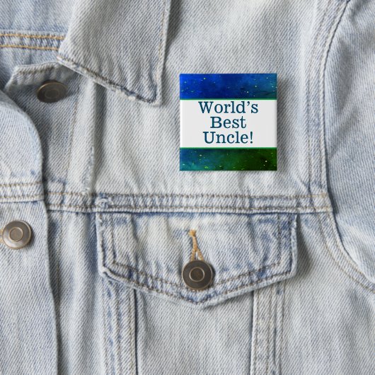 Das beste Onkel-Button der Welt Button (Beispiel)