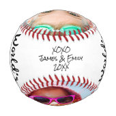 Das beste Onkel-Foto der Welt Baseball (Rückseite)