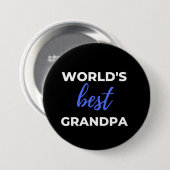 Das beste Opa der Welt Button (Vorne & Hinten)