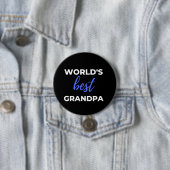 Das beste Opa der Welt Button (Beispiel)