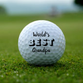 Das beste Opa der Welt Golfball