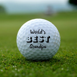 Das beste Opa der Welt Golfball