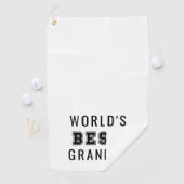 Das beste Opa der Welt Golfhandtuch (Insitu)