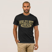 Das beste Opa der Welt T-Shirt (Vorne ganz)