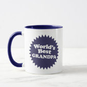 Das beste Opa der Welt Tasse (Links)