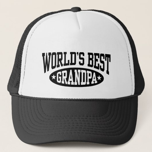 Das beste Opa der Welt Truckerkappe (Vorderseite)