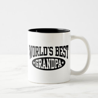Das beste Opa der Welt Zweifarbige Tasse