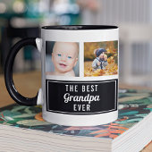 Das beste Opa-Foto aller Zeiten für Schwarze Colla Tasse