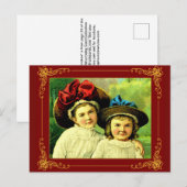 Das beste Outfit der Enkel Postkarte (Vorne/Hinten)