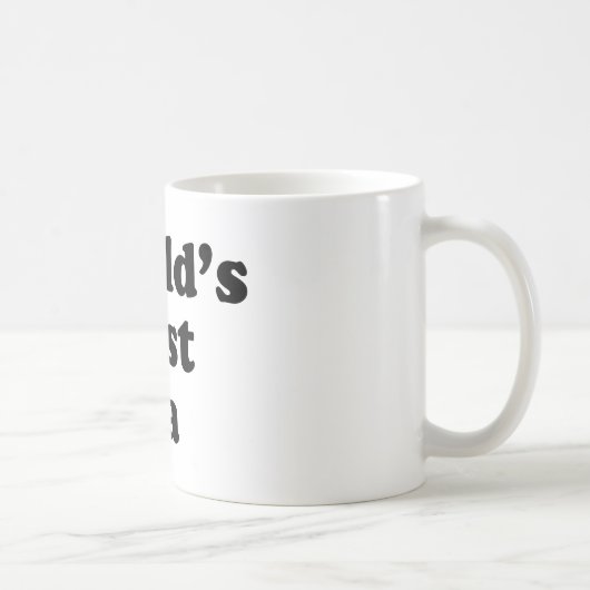 Das beste PA der Welt Kaffeetasse (Rechts)