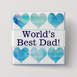 Das beste Papa-Button der Welt Button