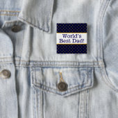 Das beste Papa-Button der Welt Button (Beispiel)