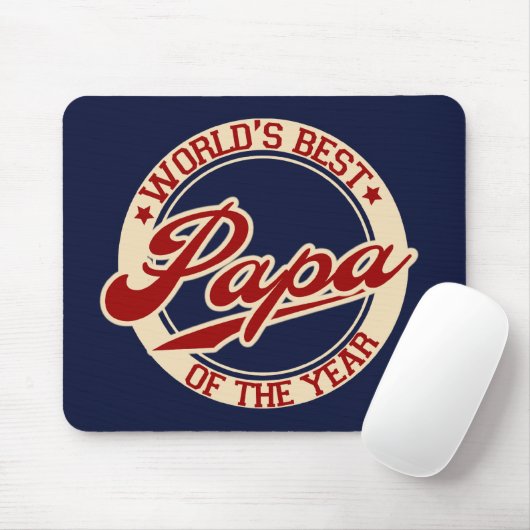 Das beste Papa der Welt Mousepad (Mit Mouse)