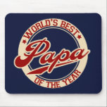 Das beste Papa der Welt Mousepad<br><div class="desc">Großartiges Geschenk für Ihren Papa am Vatertag,  Großelterntag oder jeden Tag,  den Sie gewollt haben,  "I Liebe you Papa" zum besten Papa der Welt zu sagen.</div>