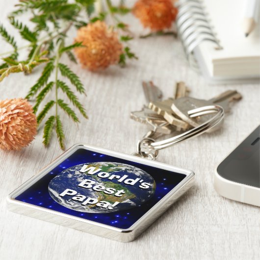 Das beste Papa der Welt! Schlüsselanhänger (Seite)