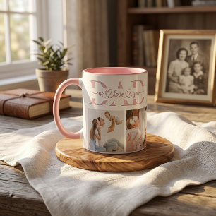 Das beste Papa-Foto-Geschenk für den Vatertag-Mug Tasse